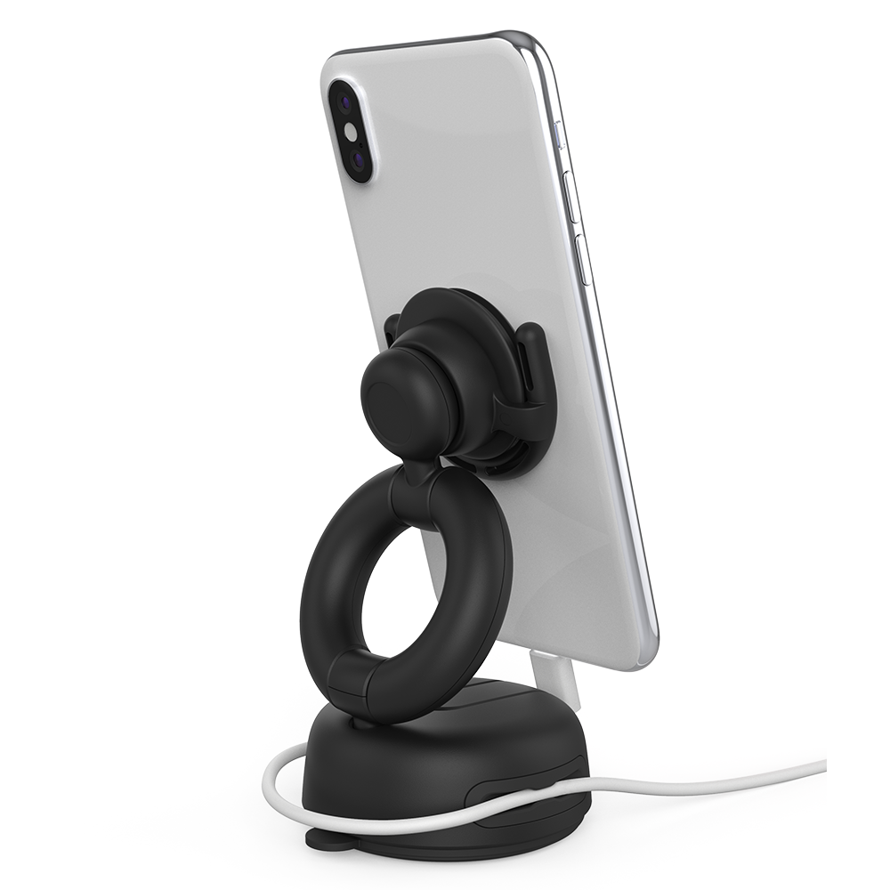 PopSockets PopMount Car Dash And Windshield Mount - Black
