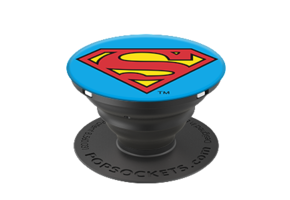 PopSockets PopGrips Licensed Swappable Device Stand and Grip - Superman Icon