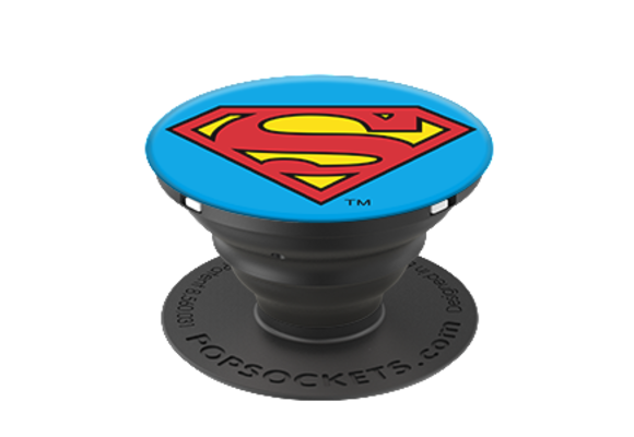 PopSockets PopGrips Licensed Swappable Device Stand and Grip - Superman Icon