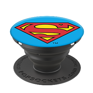 PopSockets PopGrips Licensed Swappable Device Stand and Grip - Superman Icon