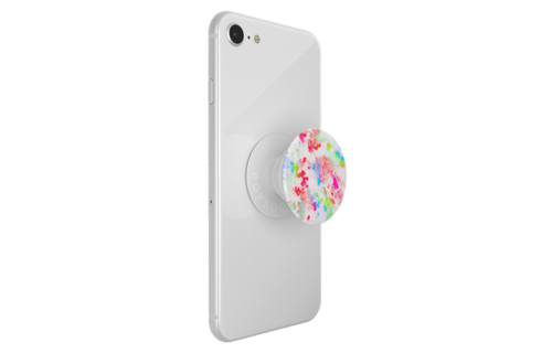 PopSockets PopGrips Abstract Swappable Device Stand and Grip - Rainbow Granite