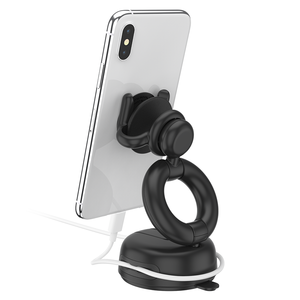 PopSockets PopMount Car Dash And Windshield Mount 2 - Black