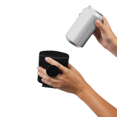 PopSockets PopThirst Can Holder - Black