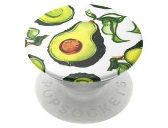 PopSockets PopGrip Swappable Abstract Device Stand and Grip - Guac Vintage Pearl