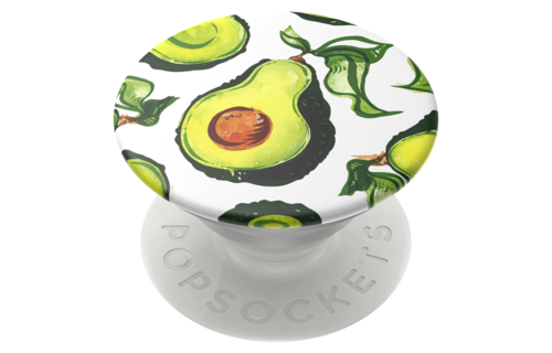 PopSockets PopGrip Swappable Abstract Device Stand and Grip - Guac Vintage Pearl