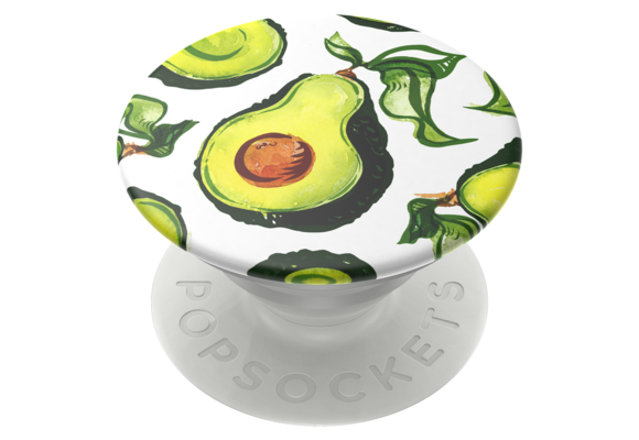 PopSockets PopGrip Swappable Abstract Device Stand and Grip - Guac Vintage Pearl