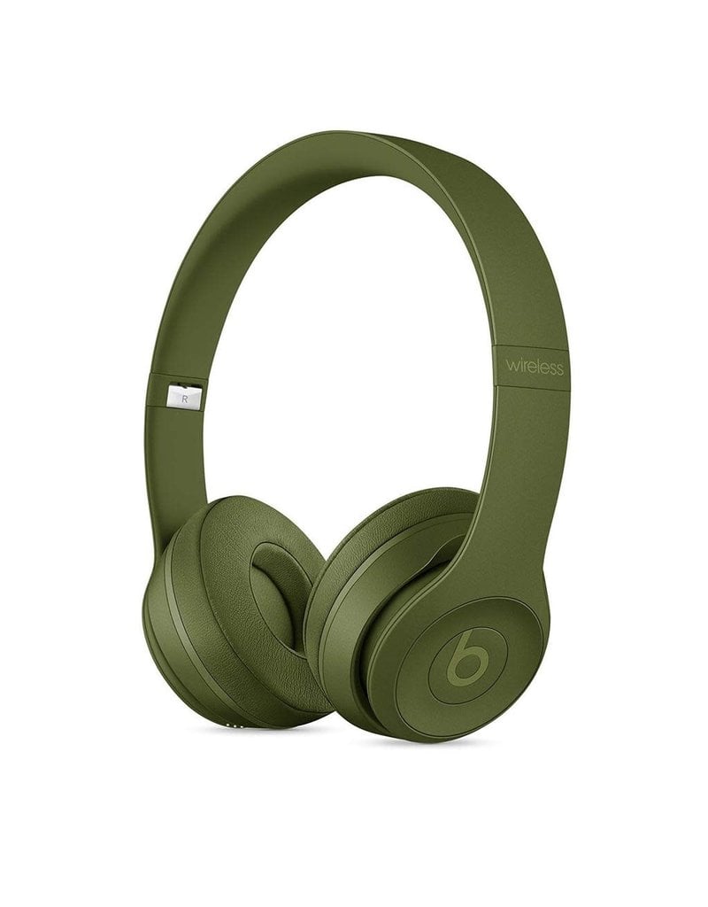 Powerbeats Beats Solo3 Wireless On-Ear Headphones Neighbourhood Collection - Turf Green
