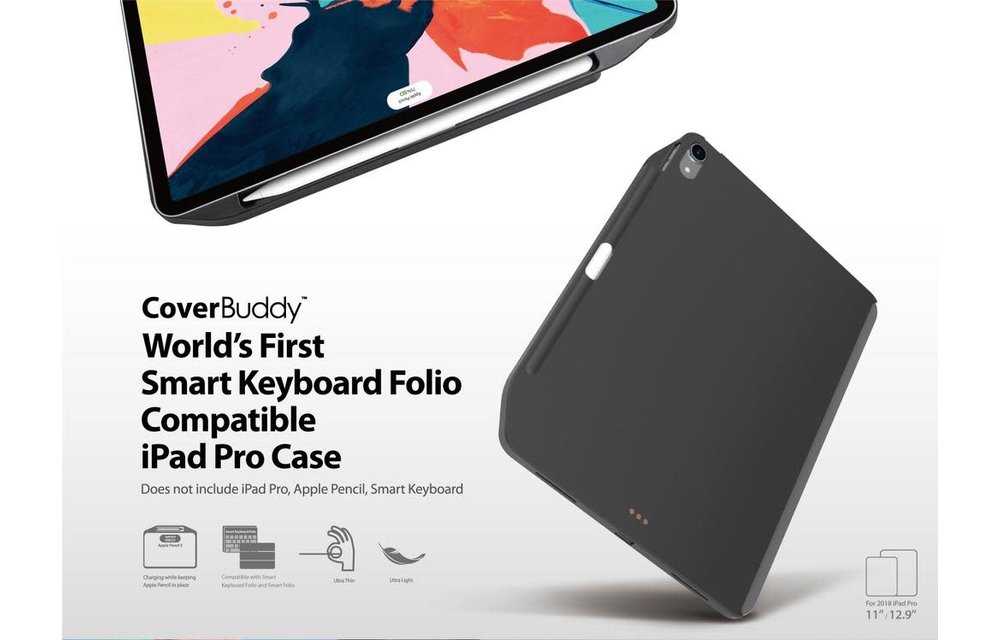 SwitchEasy CoverBuddy for iPad Pro 11" - Dark Gray