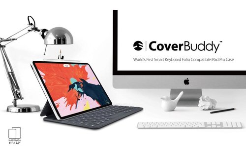 SwitchEasy CoverBuddy for iPad Pro 12.9" 3rd Generation - Dark Gray