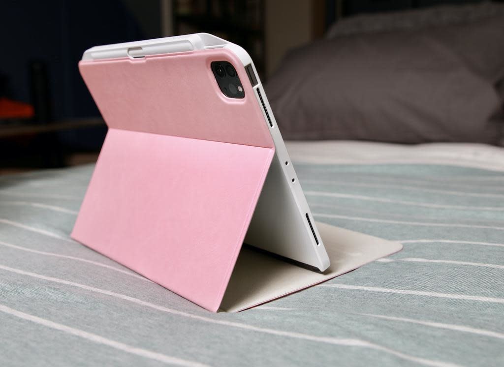 SwitchEasy CoverBuddy Folio Lite Case for iPad Pro 11" 2nd-Gen - Pink