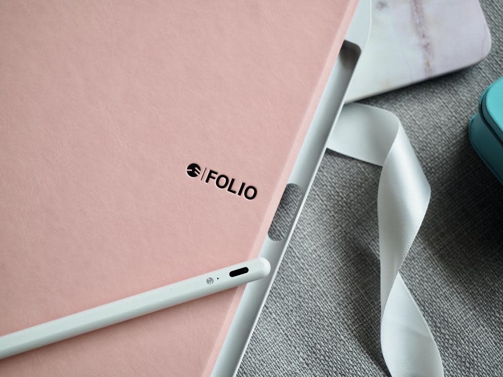 SwitchEasy CoverBuddy Folio Lite Case for iPad Pro 11" 2nd-Gen - Pink