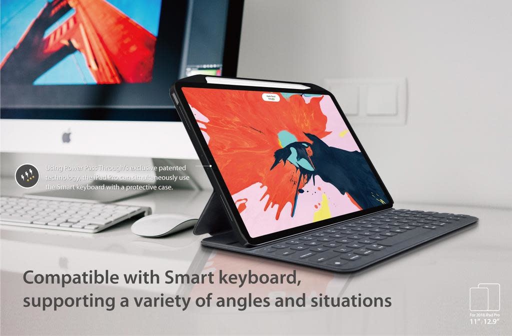 SwitchEasy CoverBuddy for iPad Pro 12.9" 3rd Generation - White