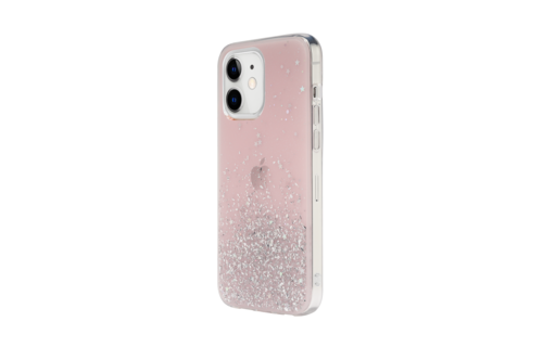 SwitchEasy Starfield Case for iPhone 12 Mini - Transparent Rose