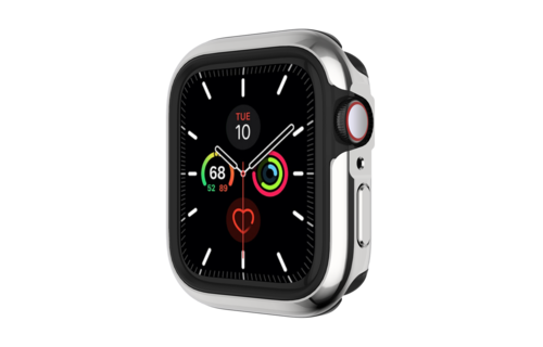 SwitchEasy Odyssey Metail Case for Apple Watch 40mm - Flash Silver