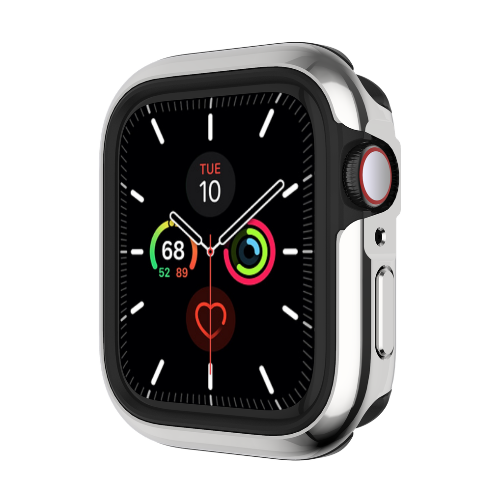 SwitchEasy Odyssey Metail Case for Apple Watch 40mm - Flash Silver