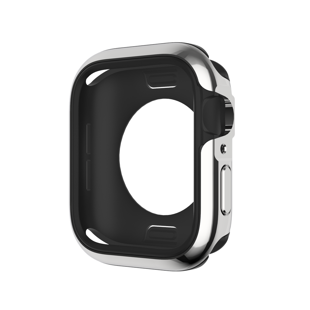 SwitchEasy Odyssey Metail Case for Apple Watch 40mm - Flash Silver