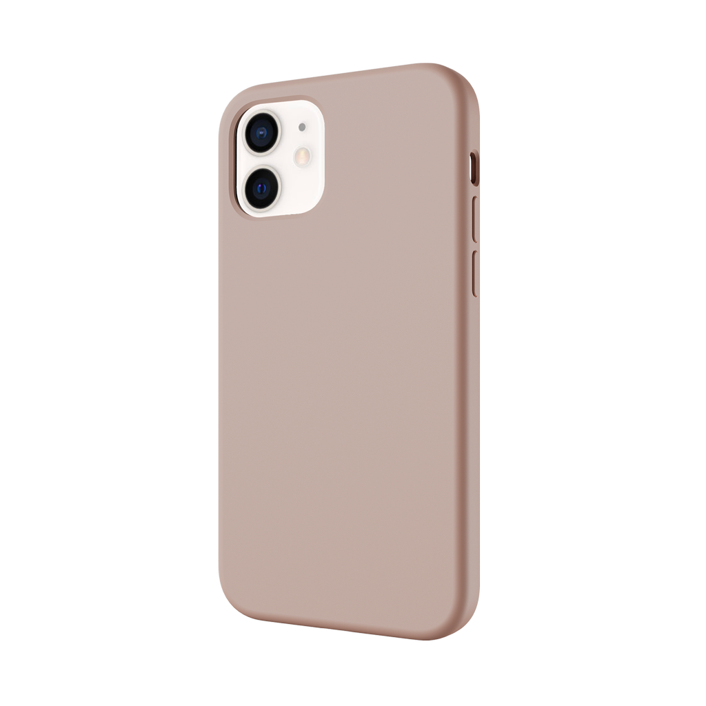 SwitchEasy Skin Silicone Case for iPhone 12 Mini - Pink Sand