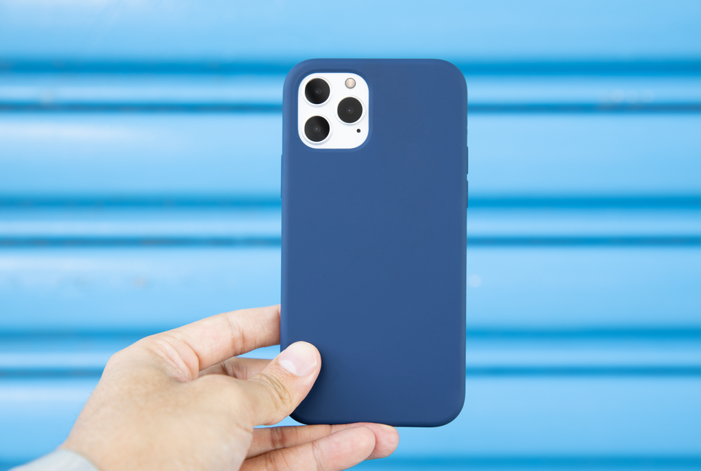 SwitchEasy Skin Silicone Case for iPhone 12 Mini - Classic Blue