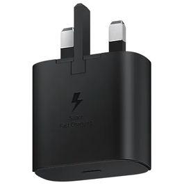 Samsung Samsung Travel Adapter Super Fast Charging 25W With USB Type-C to Type-C Cable - Black
