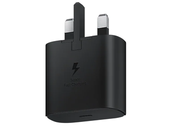 Samsung Travel Adapter Super Fast Charging 25W With USB Type-C to Type-C Cable - Black