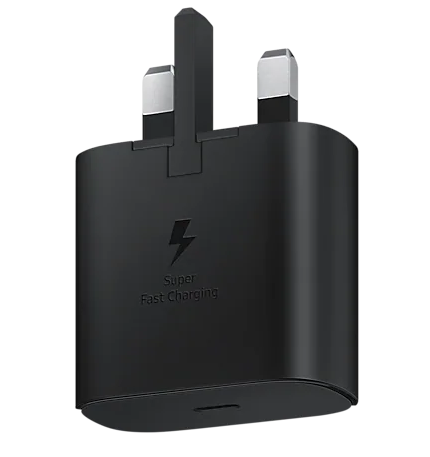 Samsung Travel Adapter Super Fast Charging 25W With USB Type-C to Type-C Cable - Black