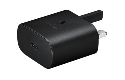 Samsung Travel Adapter Super Fast Charging 25W With USB Type-C to Type-C Cable - Black