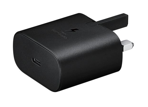 Samsung Travel Adapter Super Fast Charging 25W With USB Type-C to Type-C Cable - Black