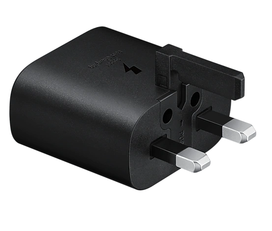 Samsung Travel Adapter Super Fast Charging 25W With USB Type-C to Type-C Cable - Black