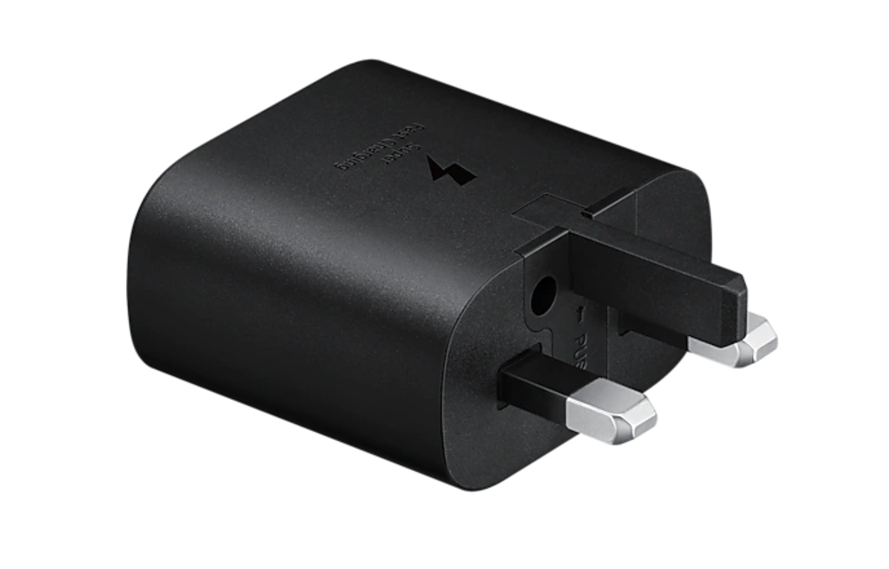 Samsung Travel Adapter Super Fast Charging 25W With USB Type-C to Type-C Cable - Black