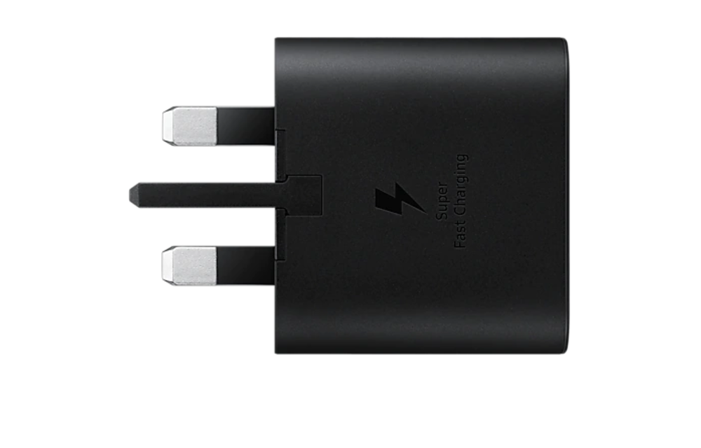 Samsung Travel Adapter Super Fast Charging 25W With USB Type-C to Type-C Cable - Black