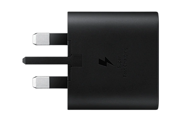 Samsung Travel Adapter Super Fast Charging 25W With USB Type-C to Type-C Cable - Black