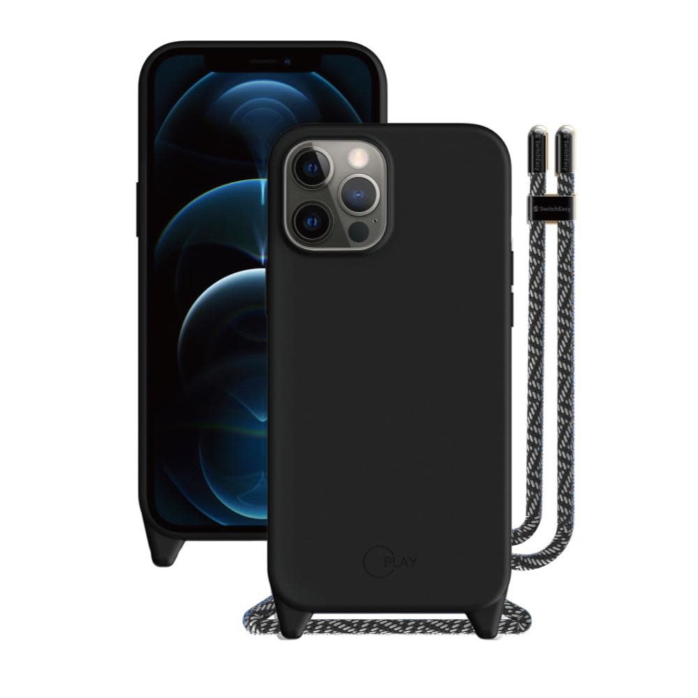 SwitchEasy Play Silicone Case for iPhone 12 / 12 Pro - Black