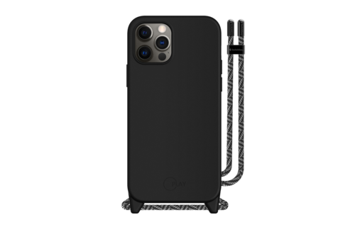 SwitchEasy Play Silicone Case for iPhone 12 / 12 Pro - Black