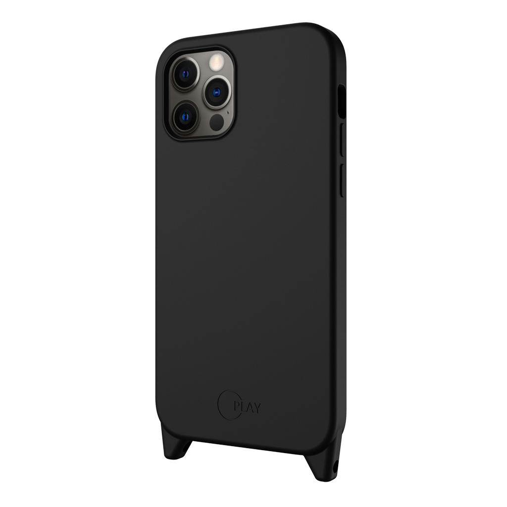 SwitchEasy Play Silicone Case for iPhone 12 / 12 Pro - Black