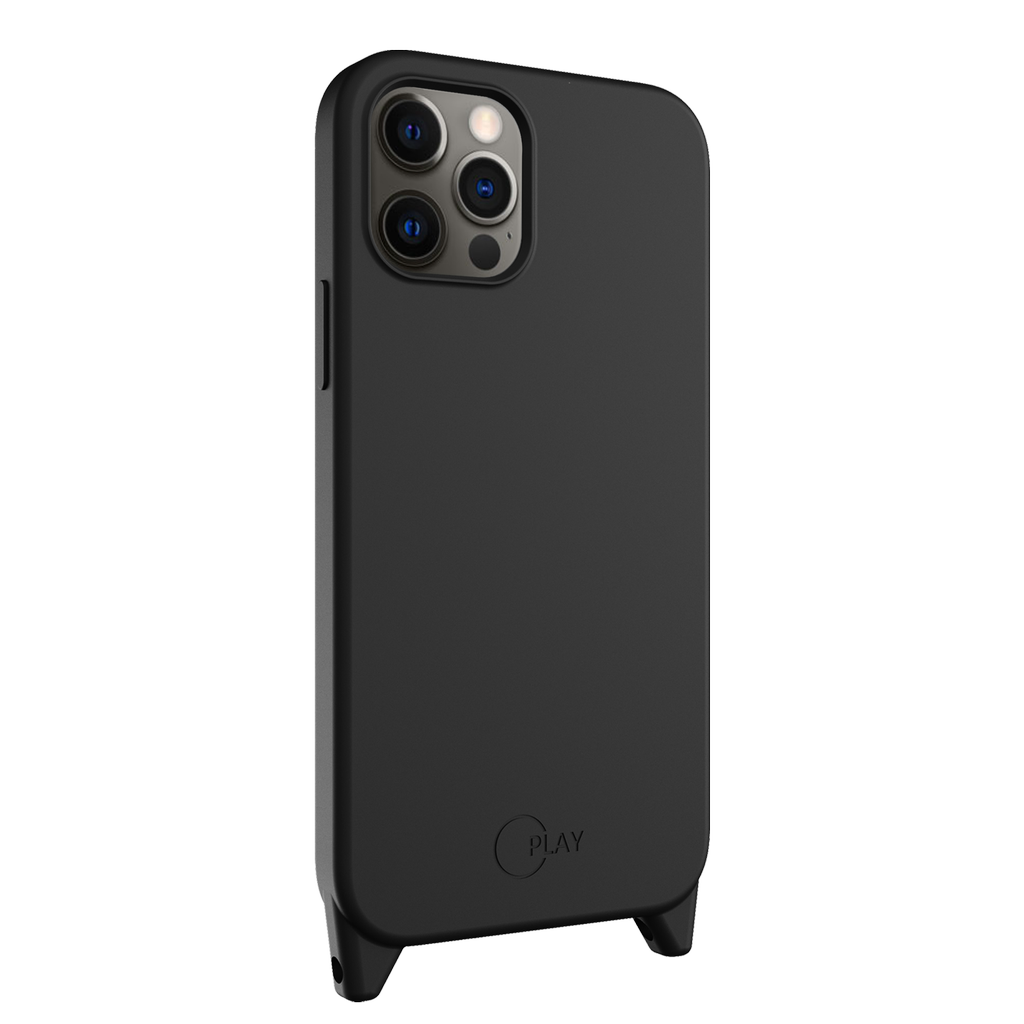 SwitchEasy Play Silicone Case for iPhone 12 / 12 Pro - Black