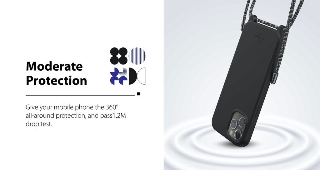 SwitchEasy Play Silicone Case for iPhone 12 / 12 Pro - Black