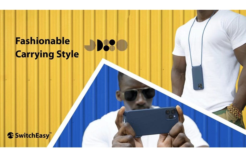 SwitchEasy Play Silicone Case for iPhone 12 / 12 Pro - Black