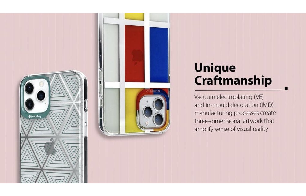 SwitchEasy Artist Case for iPhone 12 Pro Max - Mondrian