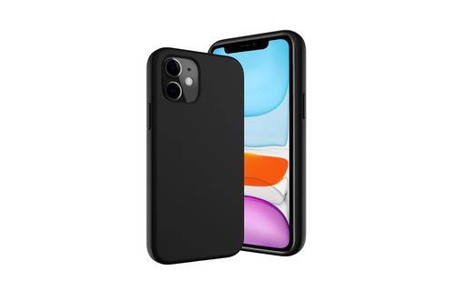 SwitchEasy Skin Silicone Case for iPhone 12 Mini - Black