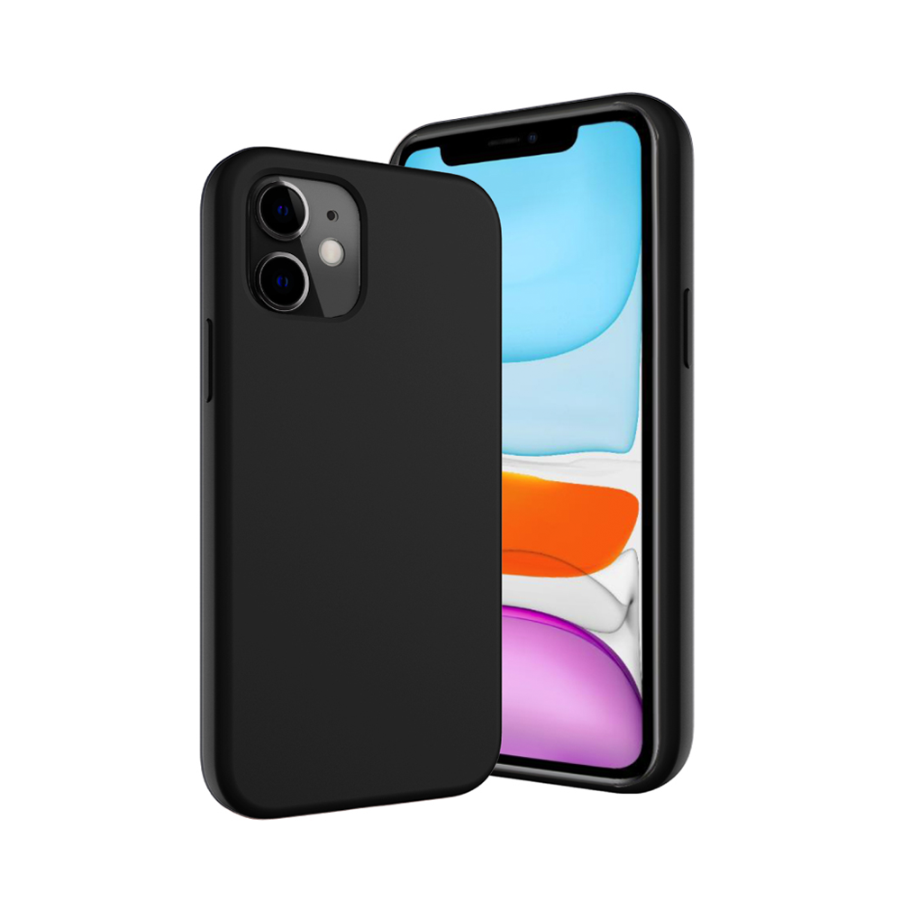 SwitchEasy Skin Silicone Case for iPhone 12 Mini - Black