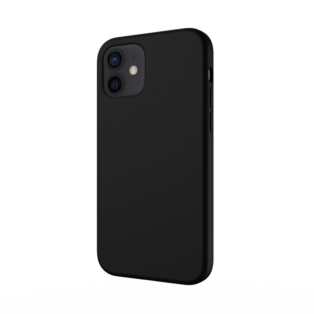 SwitchEasy Skin Silicone Case for iPhone 12 Mini - Black