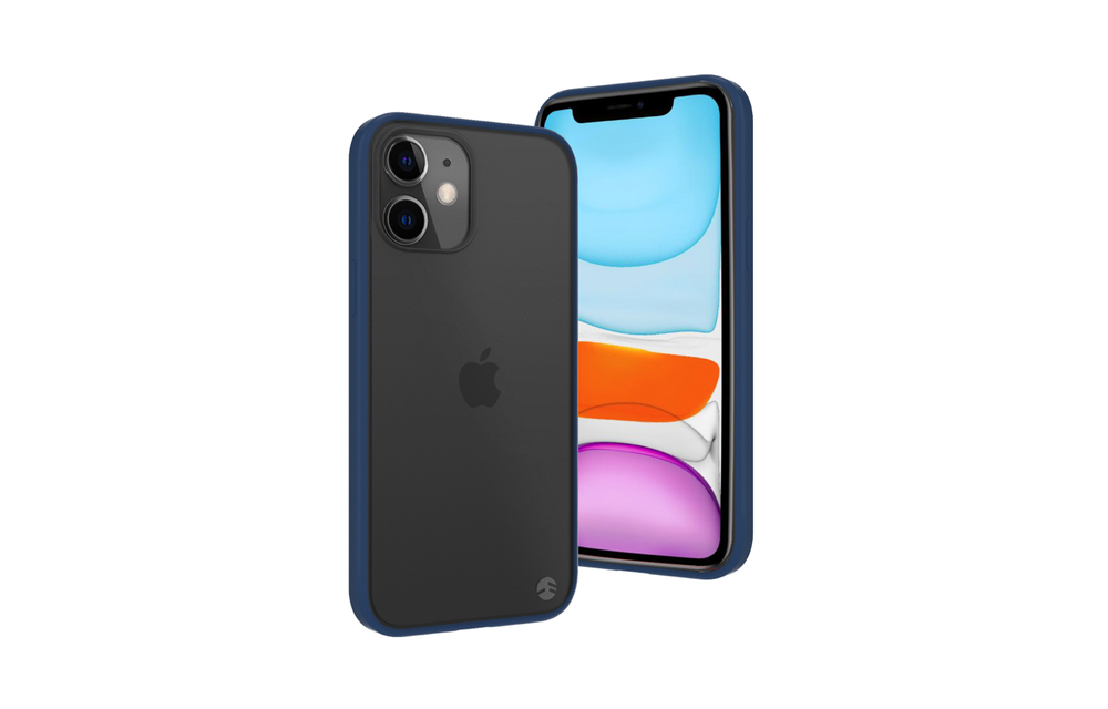 SwitchEasy Aero Case for iPhone 12 Mini - Ice Navy Blue
