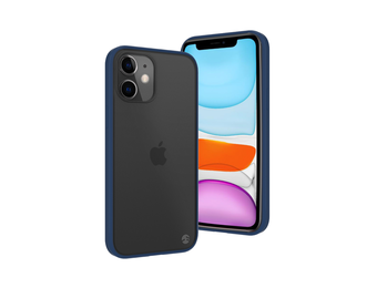 SwitchEasy Aero Case for iPhone 12 Mini - Ice Navy Blue