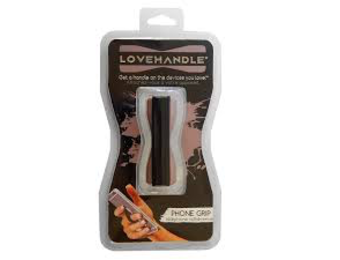 Love Handle Universal Finger Strap Grip for Phone - Rose