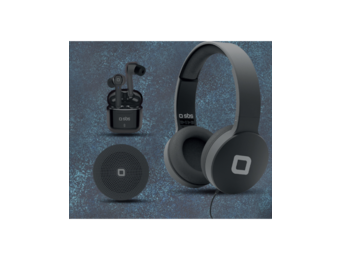SBS Wireless Speaker + Wired Headset + Wireless Stereo Earset