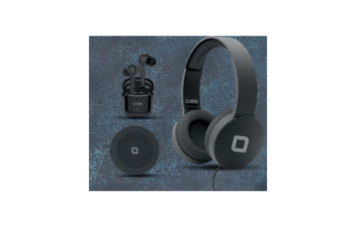 SBS Wireless Speaker + Wired Headset + Wireless Stereo Earset