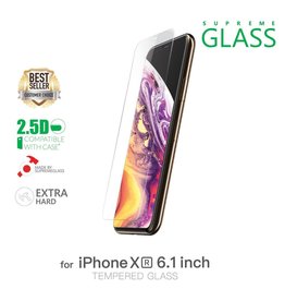 AMAZINGthing AT IPHONE XR 6.1'' 0.33MM 2.5D SUPREME GLASS (CRYSTAL)