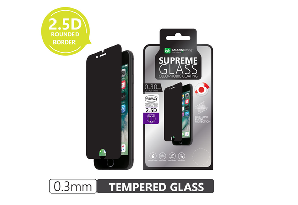 AT IPHONE 7/8 PLUS 0.33MM PRIVACY SUPREME GLASS