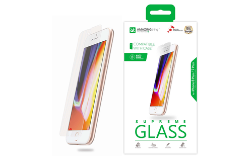 AT IPHONE 7/8 PLUS 0.3MM ANTI-GLARE SUPREME GLASS (MATTE)