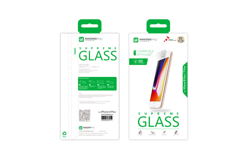 AT IPHONE 7/8 PLUS 0.3MM ANTI-GLARE SUPREME GLASS (MATTE)